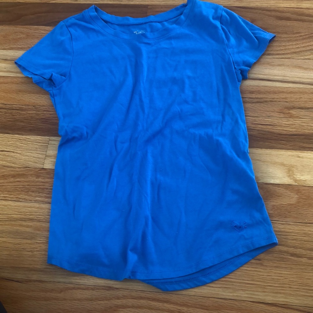 Plain Blue T-Shirt Girls